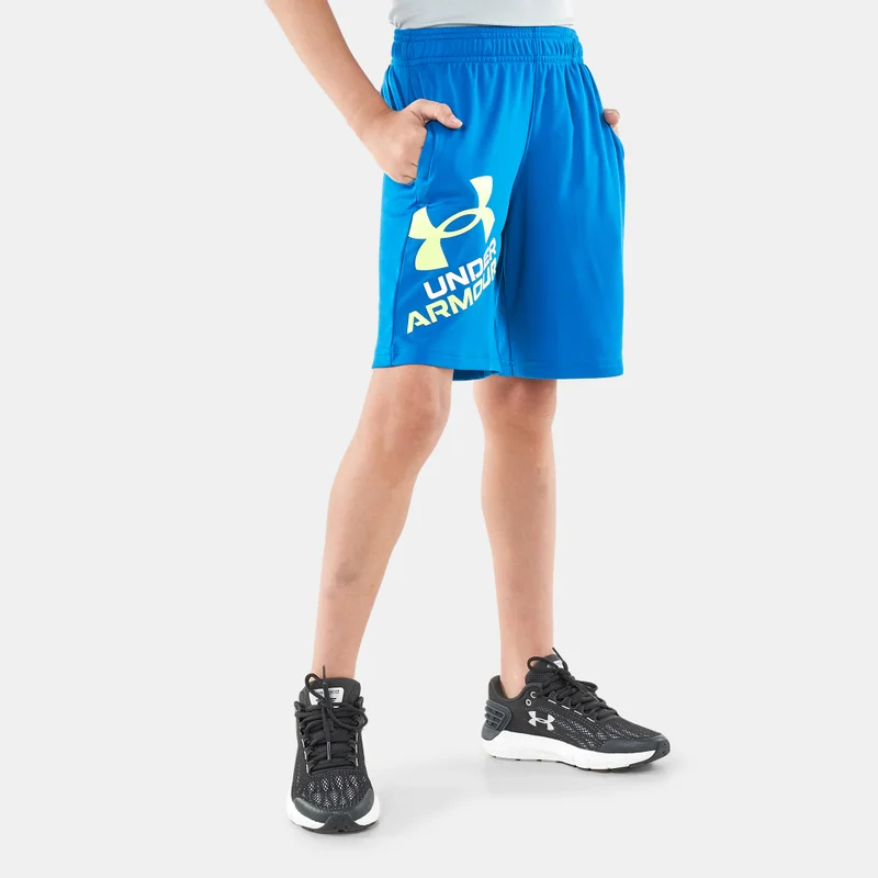 UNDER ARMOUR Kids' UA Prototype 2.0 Logo Shorts